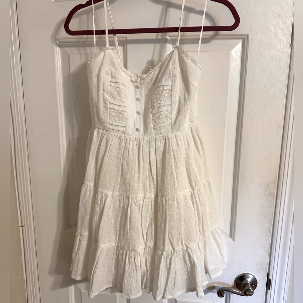 Hello Molly White Mini Dress